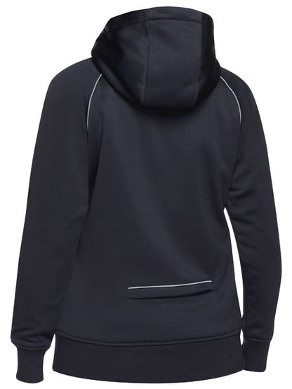 Bisley Women's Fleece Zip Front Hoodie With Sherpa Lining-BKL6925