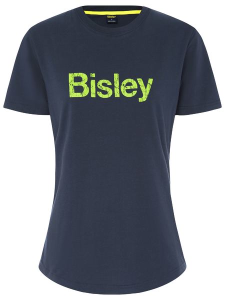 Bisley Women's Cotton Logo Tee-BKTL064