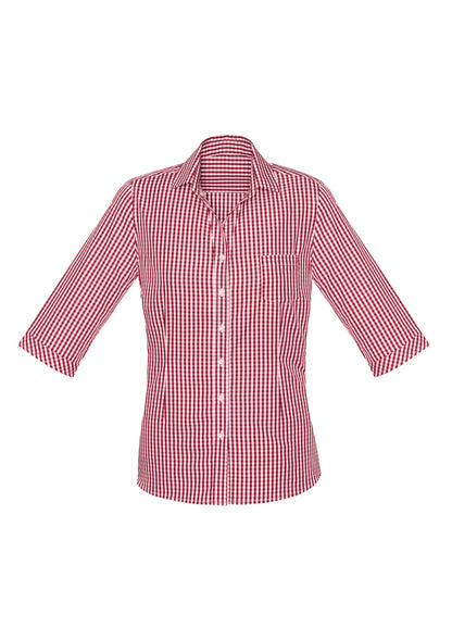 Biz Corporate Womens Springfield 3/4 Sleeve Shirt 43411 - Star Uniforms Australia