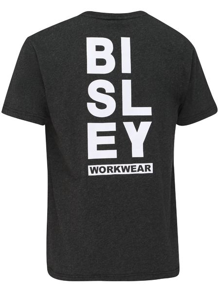 Bisley-Cotton Vertical Logo Tee-BKT091