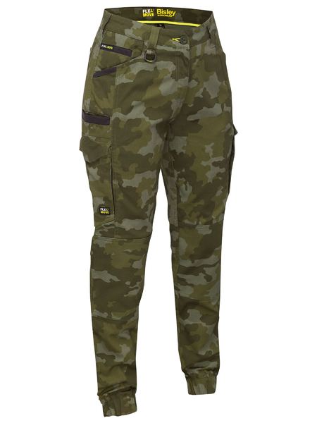 Bisley - Women's Flx & Move Stretch Camo Cargo Pants - Limited Ediyion - BPCL6337