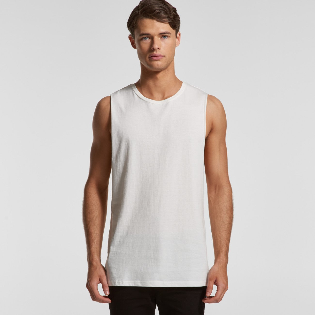 As Colour Mens Barnard Organic Tank- 5025G - Star Uniforms Australia