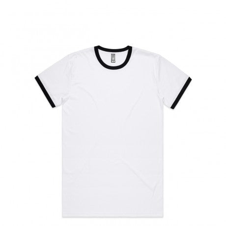 As Colour Mens Ringer Tee - 5053 - Star Uniforms Australia