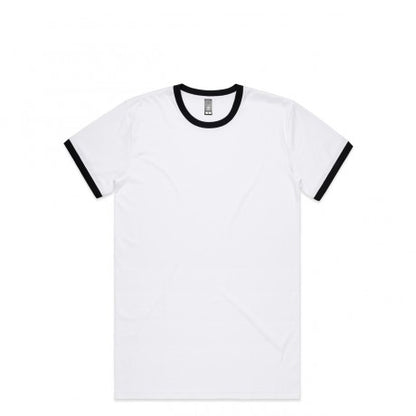 As Colour Mens Ringer Tee - 5053 - Star Uniforms Australia