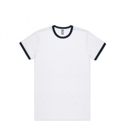 As Colour Mens Ringer Tee - 5053 - Star Uniforms Australia