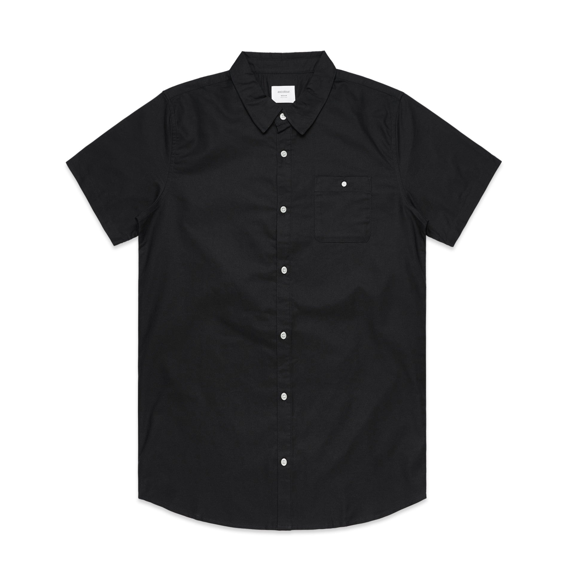 As Colour Mens Oxford S/S Shirt - 5407 - Star Uniforms Australia