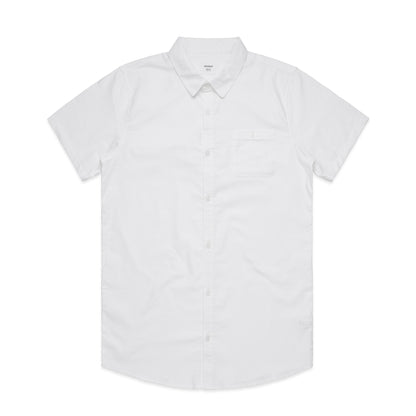 As Colour Mens Oxford S/S Shirt - 5407 - Star Uniforms Australia