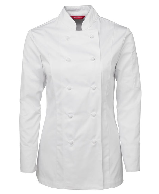 Ladies L/S Chef's Jacket 5CJ1 - Star Uniforms Australia