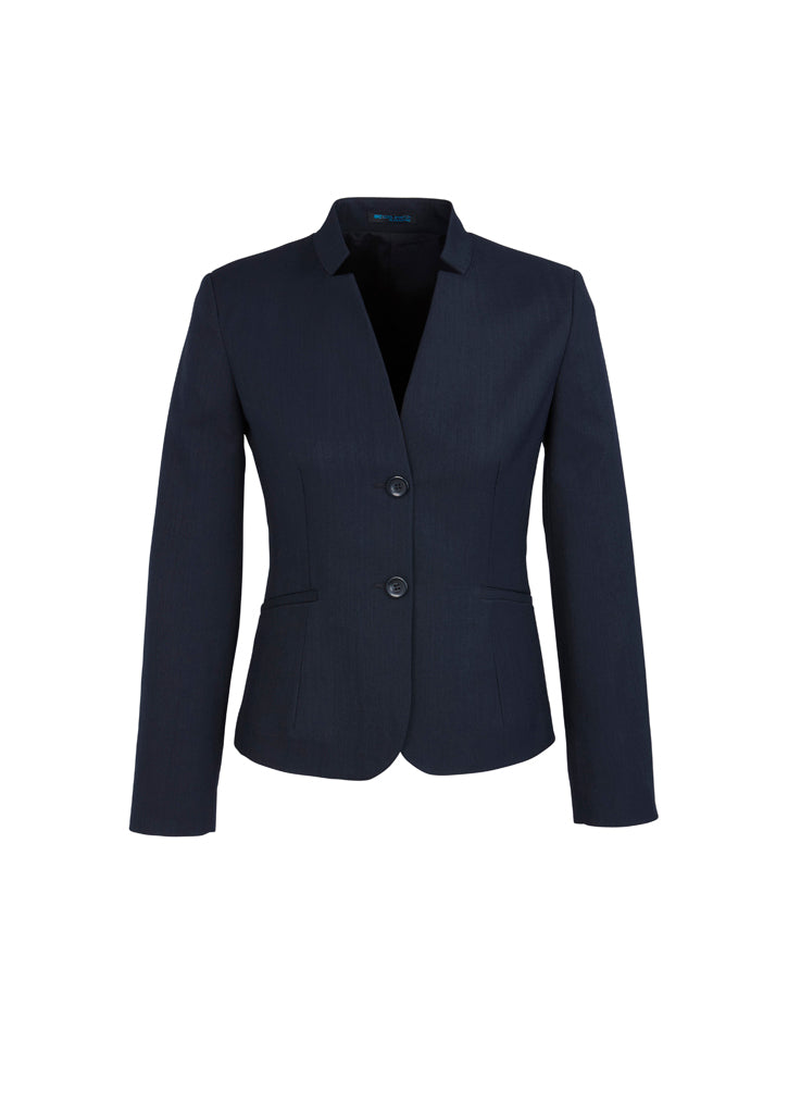 Biz Corporates Womens Short Jacket With Reverse Lapel 60113 - Star Uniforms Australia