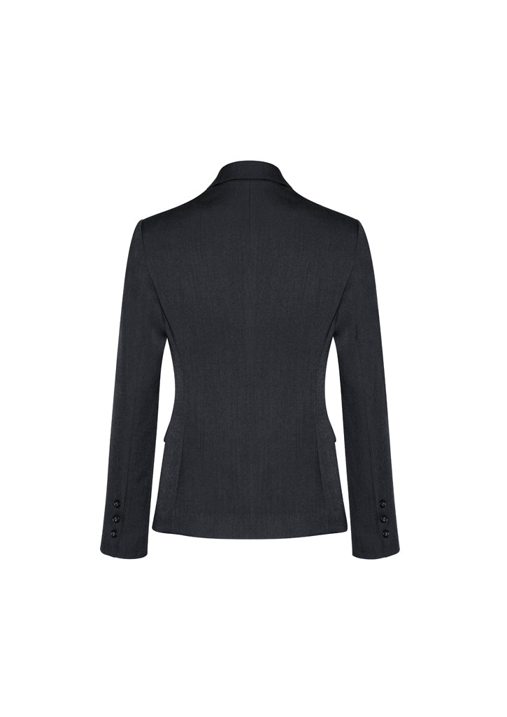 Biz Corporates Women 2 Button Mid Length Jacket 60119 - Star Uniforms Australia