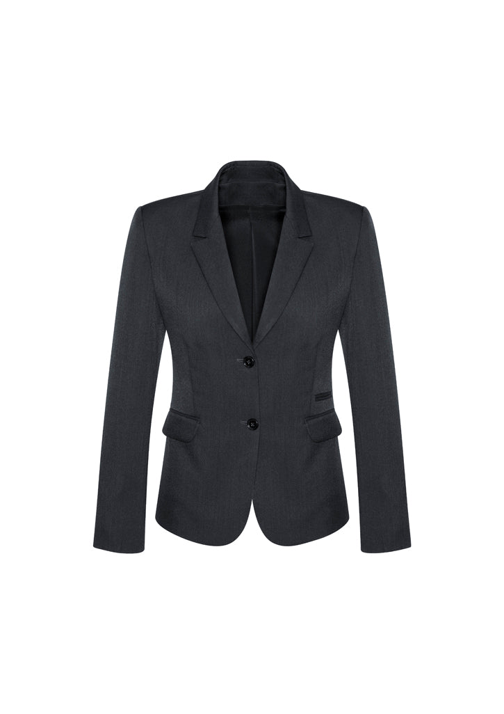 Biz Corporates Womens 2 Button Mid Length Jacket  64019 - Star Uniforms Australia