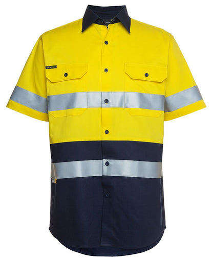 Jb'S Wear Hi Vis S/S (D+N) 190G Shirt 6Hss - Star Uniforms Australia