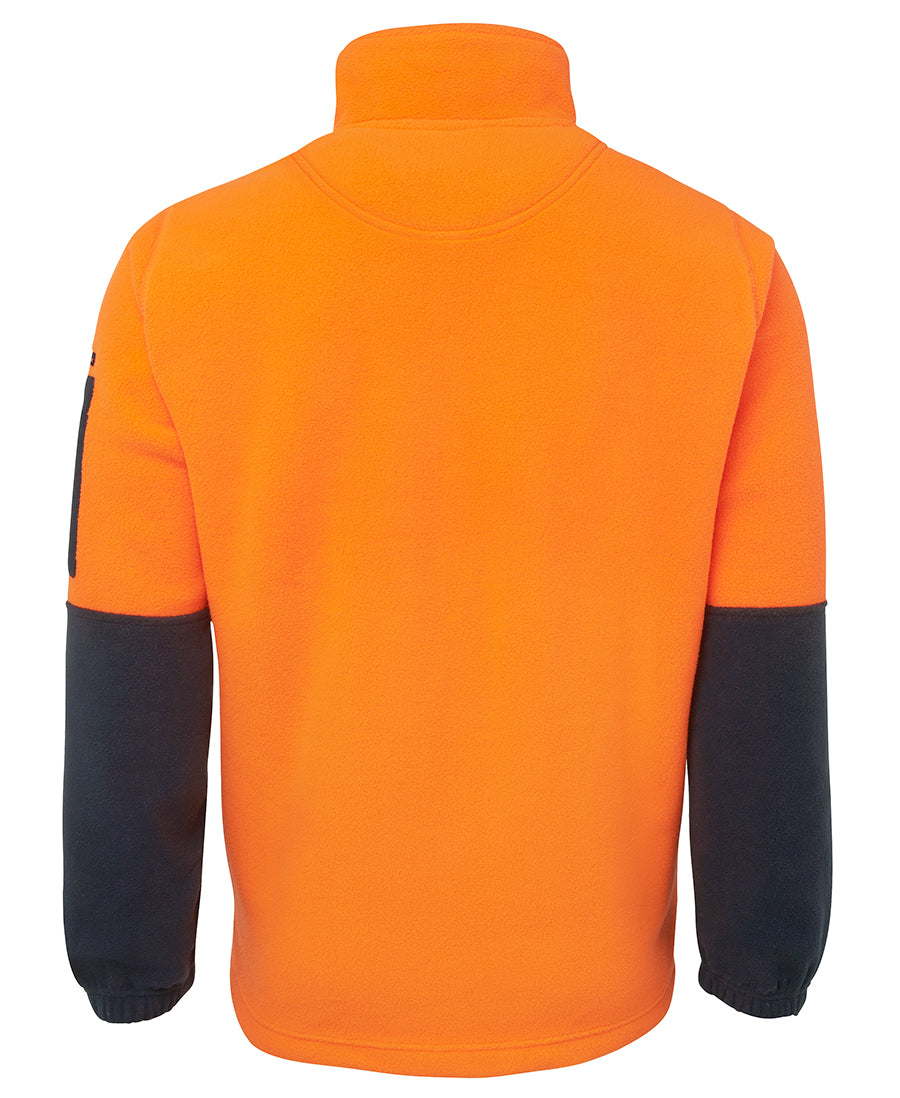 Jb'S Wear Hi Vis 1/2 Zip Polar Fleece 6Hvpf - Star Uniforms Australia