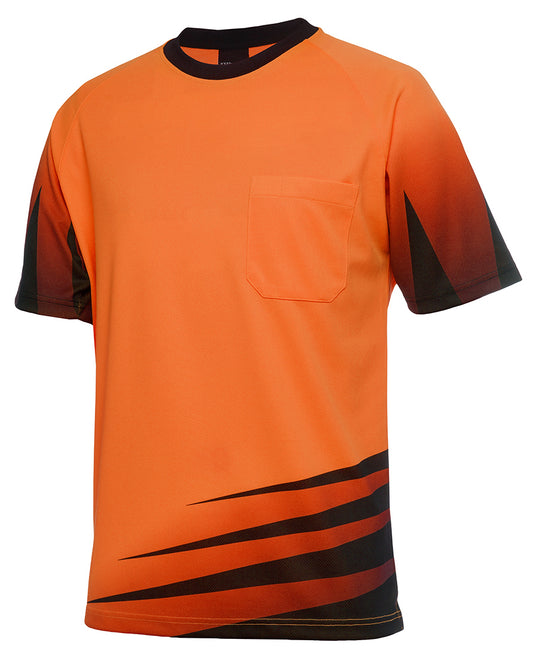Jb'S Wear Hi Vis Rippa Sub Tee 6Hvrt - Star Uniforms Australia