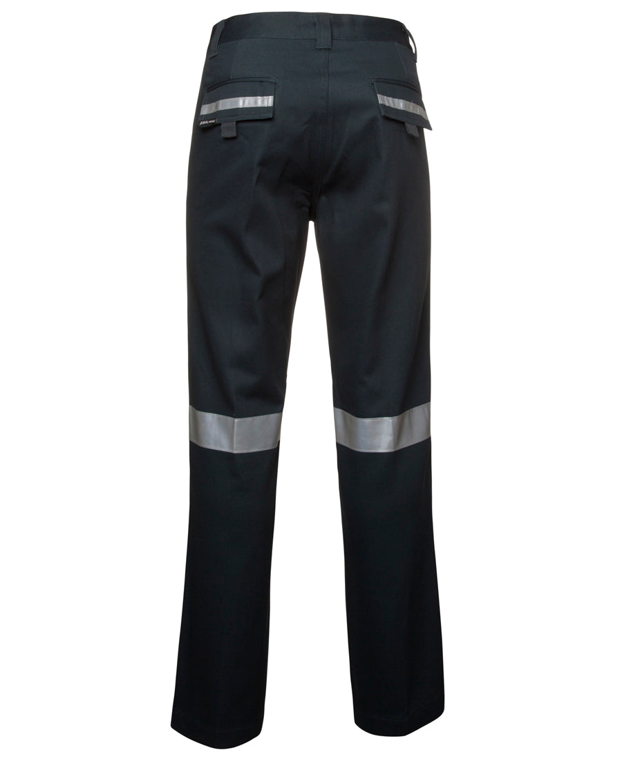 Jb'S Wear Mercerised Work Trouser With Reflective Tape 6Mdnt - Star Uniforms Australia