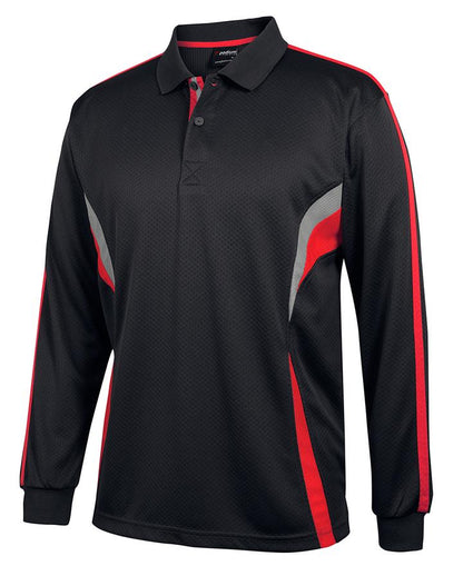 JB's - Adult Podium L/S Cool Polo - 7CLP