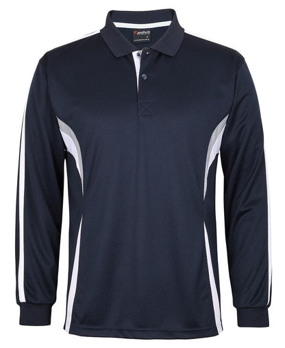JB's - Adult Podium L/S Cool Polo - 7CLP