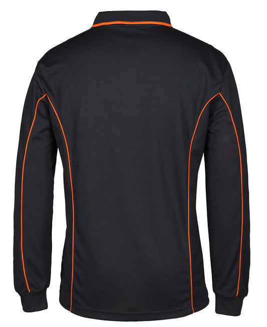 Jb's - Podium Long Sleeve Piping Polo - Adults -7PIPL-2nd