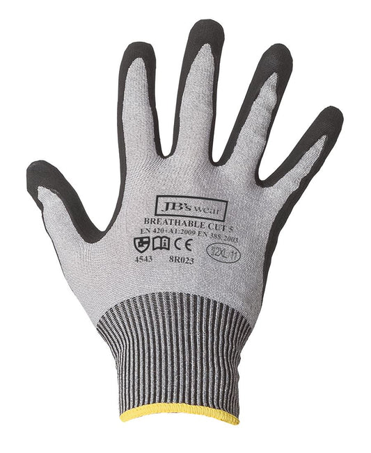 Jb'S Wear Nitrile Breathable Cut 5 Glove (12 Pack) 8R023 - Star Uniforms Australia