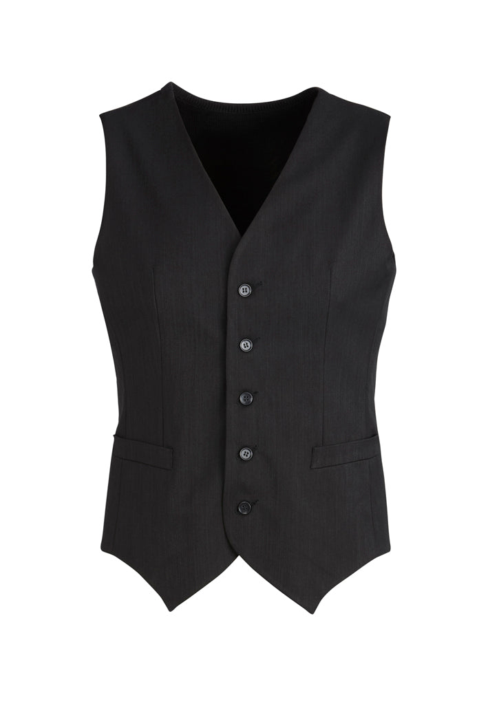 Biz Corporates Mens Peaked Vest With Knitted Back 90111 - Star Uniforms Australia