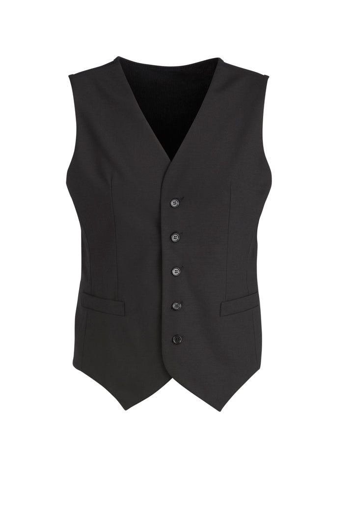 Biz Corporates Mens Peaked Vest With Knitted Back 94011 - Star Uniforms Australia