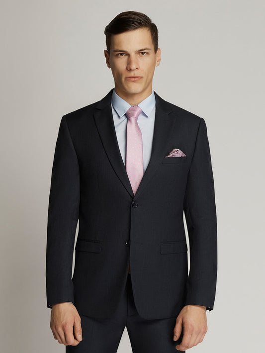 Boulvandre-22160 Wool Blend Micro Check Suit
