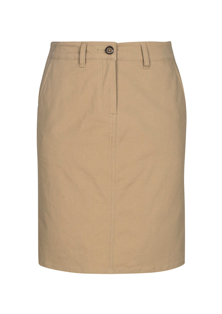 Biz Collection Lawson Ladies Chino Skirt BS022L - Star Uniforms Australia