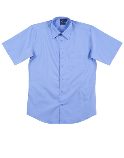 Winning Spirit- Men's Teflon Executive Short Sleeve Shirt -BS08S