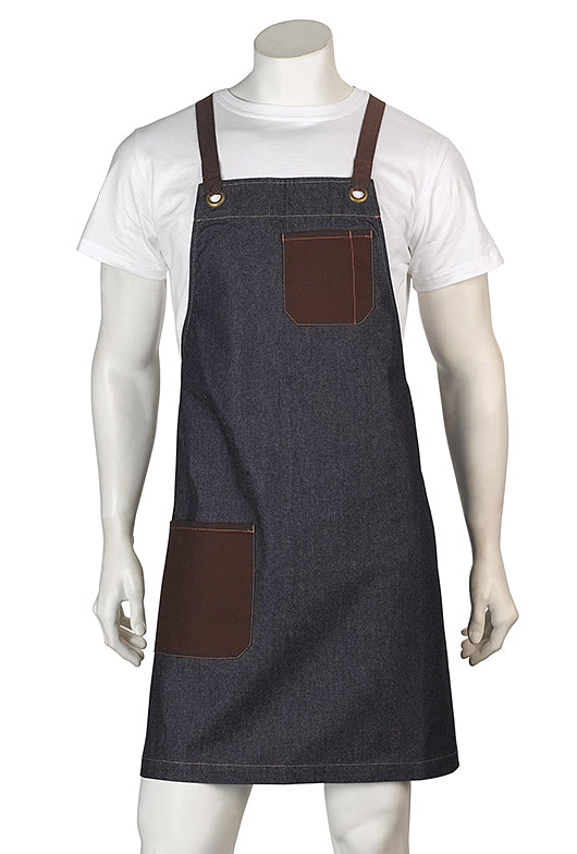 Identitee : A14 – Billy – Denim Bib – 4 Colours - Star Uniforms Australia