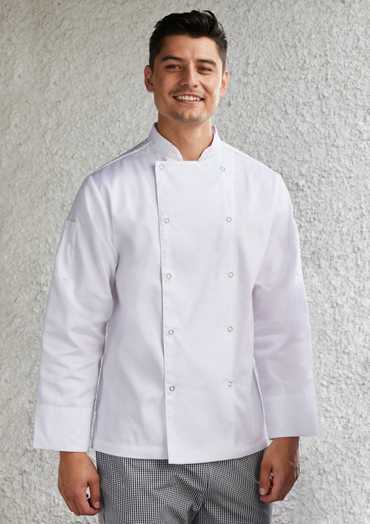 Biz Collection - Zest Mens L/S Chef Jacket - CH232ML