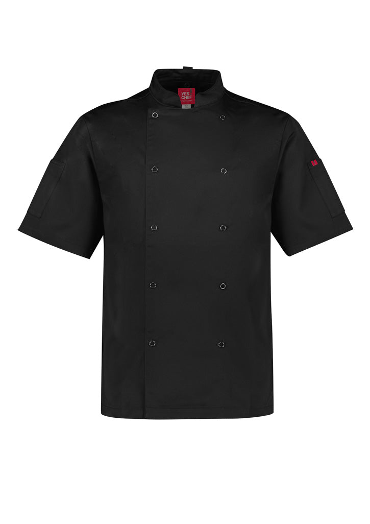 Biz Collection - Zest Mens S/S Chef Jacket - CH232MS