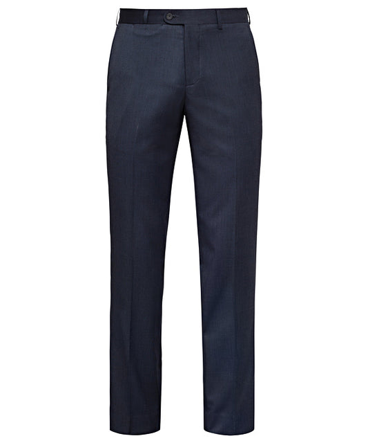 Pierre Cardin Blue Wool Blend Flat Front Suit Pants PT930 - Star Uniforms Australia