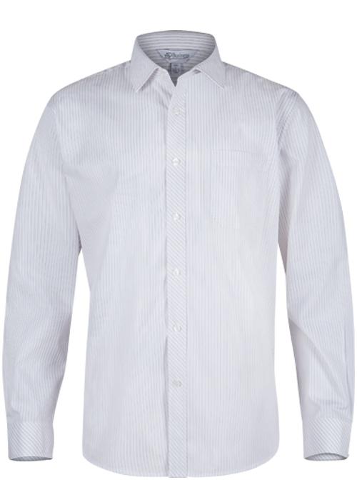 Aussie Pacific-Mens Bayview Long Sleeve Shirt-N1906L