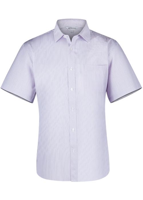 Aussie Pacific-Mens Bayview Short Sleeve Shirt-N1906S