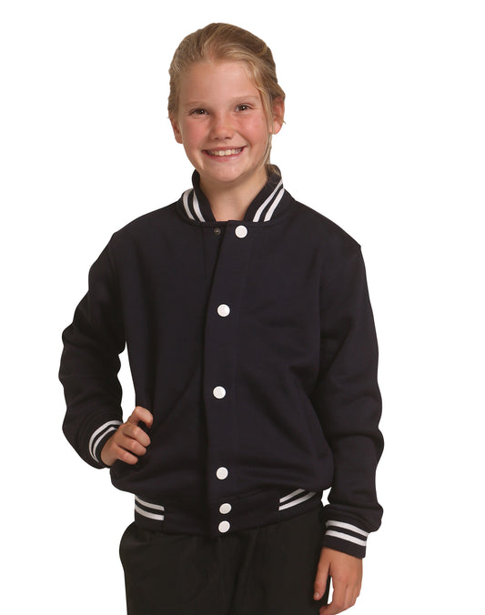 Winning Spirit- Kid's Fleece Varsity Jacket (FL11K)