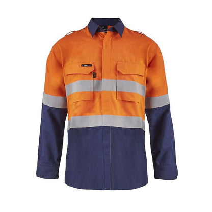 Flame Buster FSV014 Mens HRC2 Open Front L/S Shirt - Star Uniforms Australia