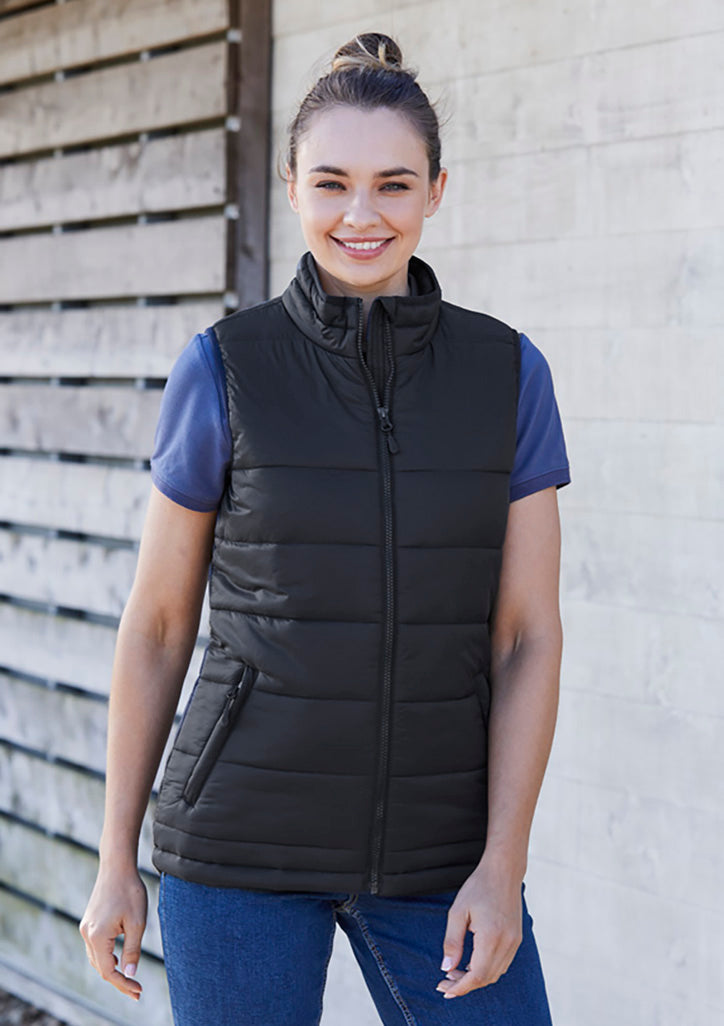 Biz Collection Alpine Ladies Puffer Vest - J211L