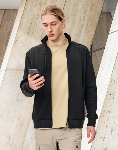 Winning Spirit-JK57 - Jacquard Fleece Bomber Jacket