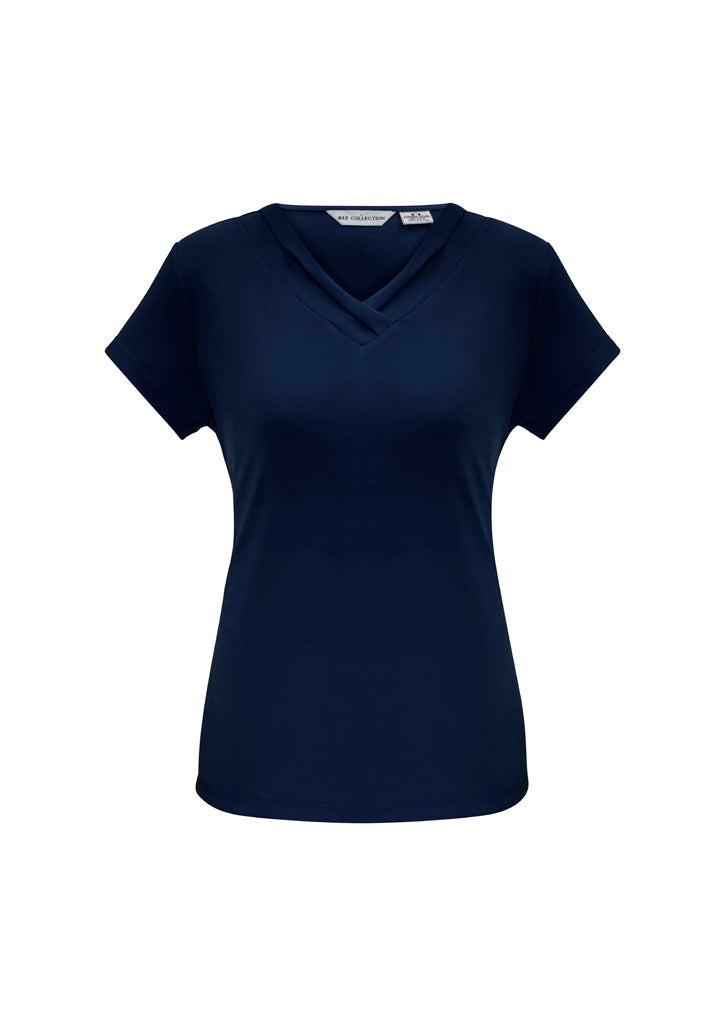 Biz Collection Ladies Lana Short Sleeve Top  K819LS - Star Uniforms Australia