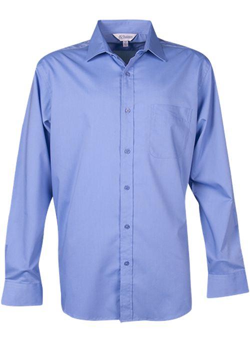 Aussie Pacific-Mens Mosman Long Sleeve Shirt-N1903L