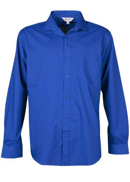 Aussie Pacific-Mens Mosman Long Sleeve Shirt-N1903L