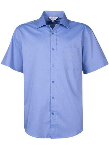 Aussie Pacific-Mens Mosman Short Sleeve Shirt-N1903S