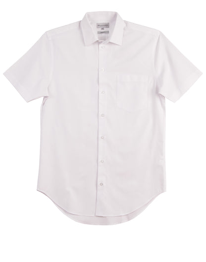 Winning Spirit -Men's CVC Oxford Short Sleeve Shirt-M7040S