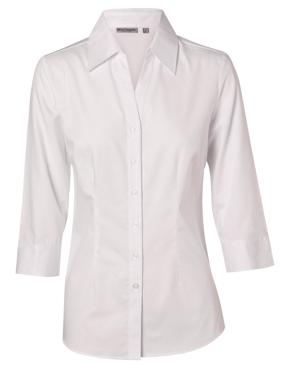 Winning Spirit- Women's Cotton/Poly Stretch 3/4 Sleeve Shirt-M8020Q
