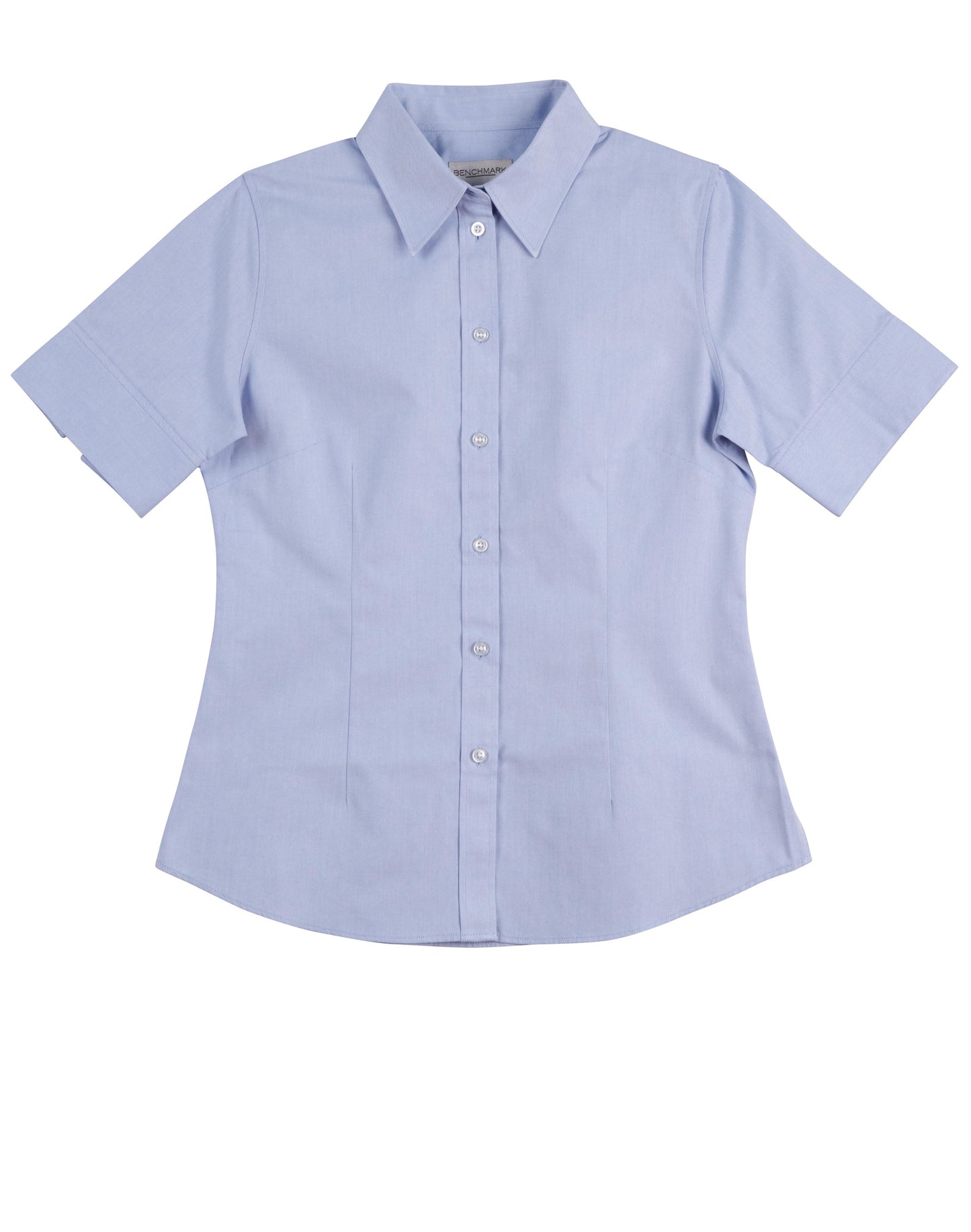 Winning Spirit-Women's CVC Oxford Short Sleeve Shirt-M8040S