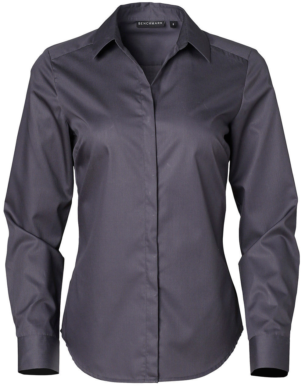 Winning Spirit-Barkley Ladies Taped Seam Long Sleeve Shirt-M8110L