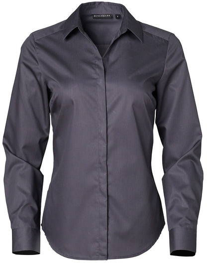 Winning Spirit-Barkley Ladies Taped Seam Long Sleeve Shirt-M8110L