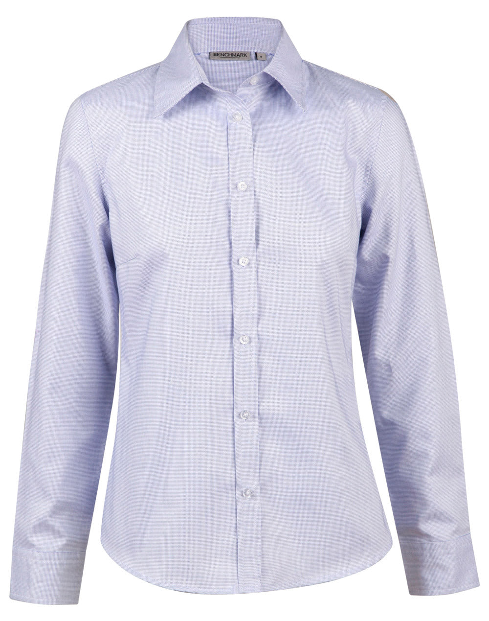 Winning Spirit-Laides Dot Contrast Long Sleeve Shirt M8922