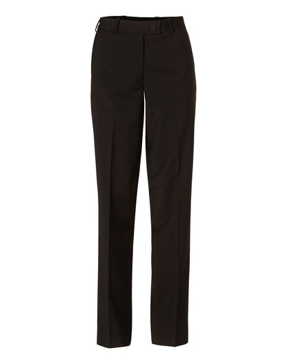 Winning Spirit-Women's Wool Blend Stretch Slim Leg Flexi Waist Pants -M9400