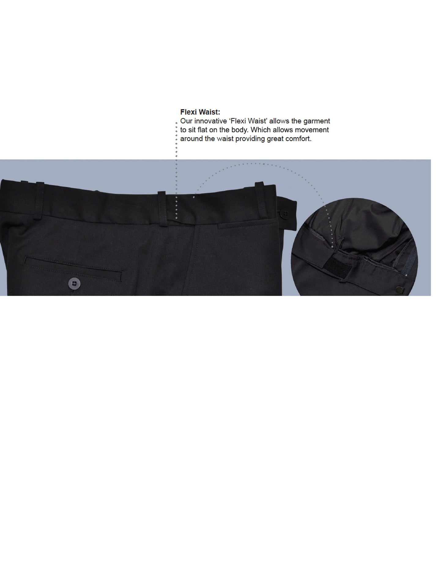 Winning Spirit-Women's Wool Blend Stretch Slim Leg Flexi Waist Pants -M9400